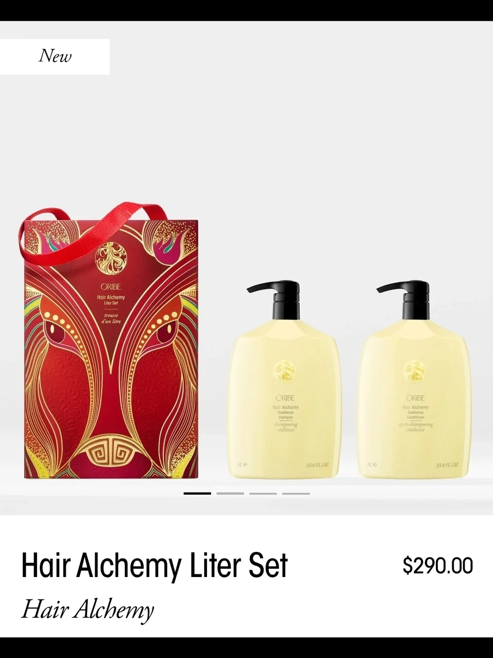 Oribe Hair Alchemy Shampoo & Conditioner Set - Red & Pale Yellow